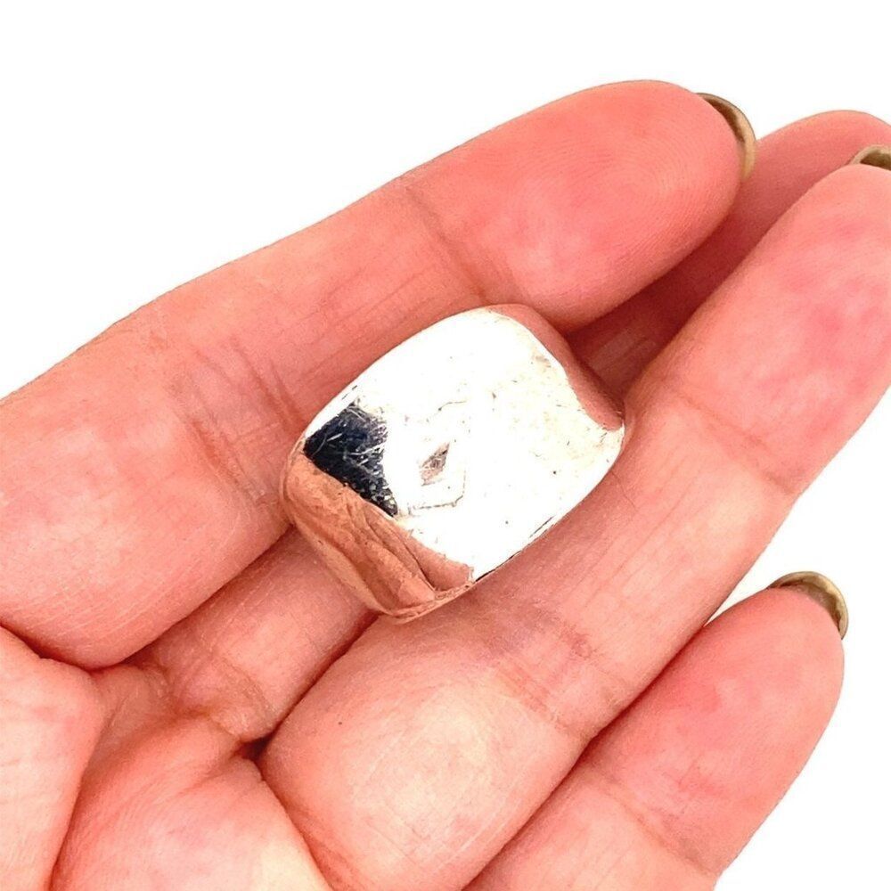 Heavy Silver Ring - Picture 5 of 8